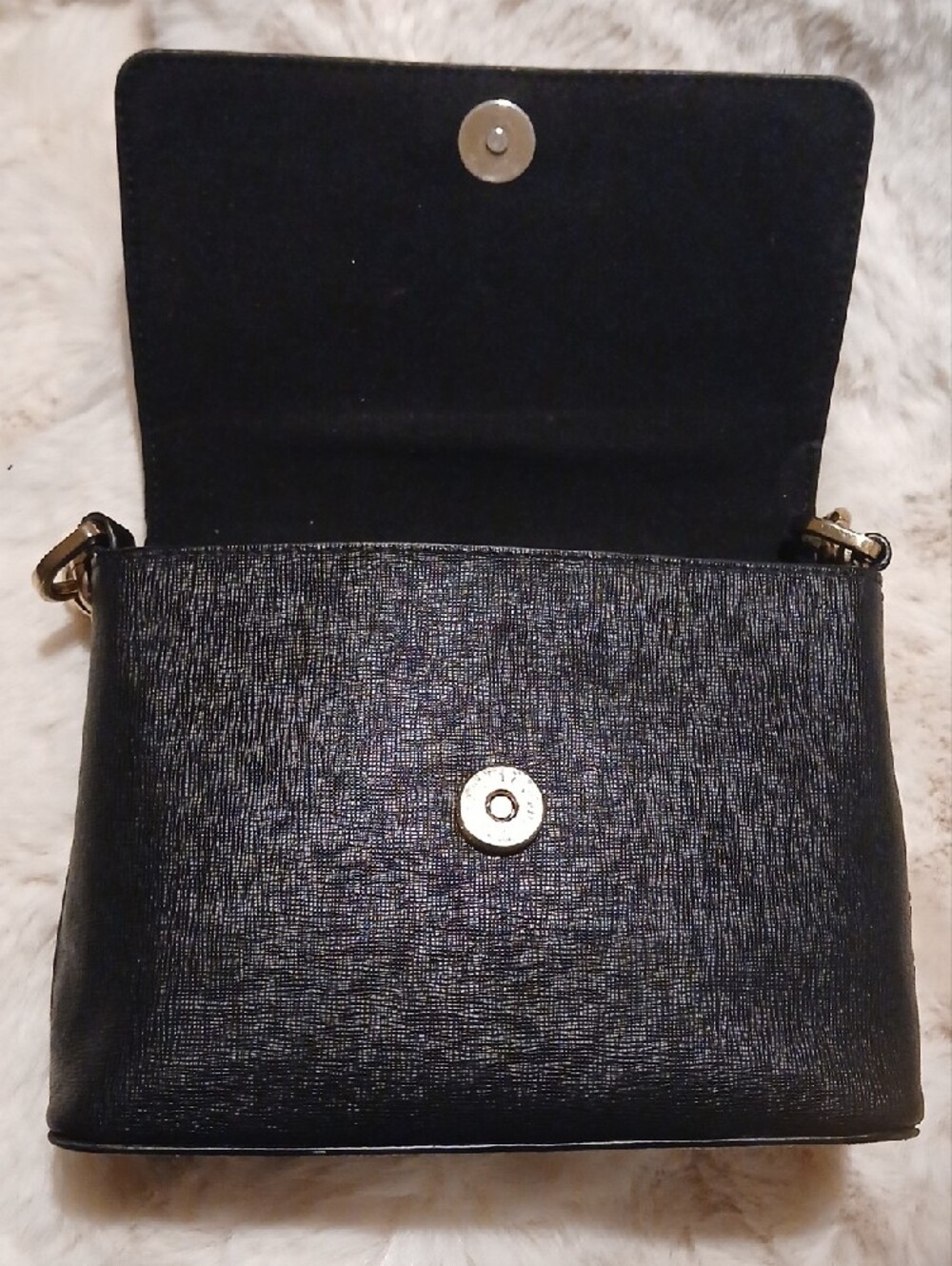 Furla Black Leather Mini Bag - Picture 7 of 8